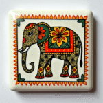 Cultural Motifs & Traditional Art  - Magnet v3